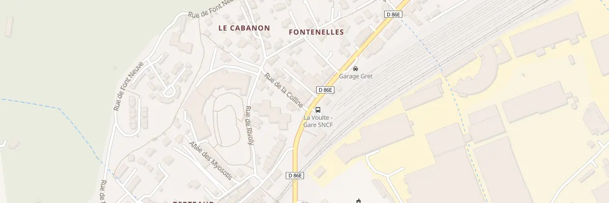 Plan du 5B Av Léon Blum à La Voulte-sur-Rhône