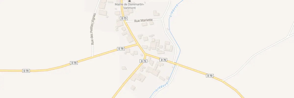 Plan du 3 Pl Place de la Poste à Dommartin-Varimont