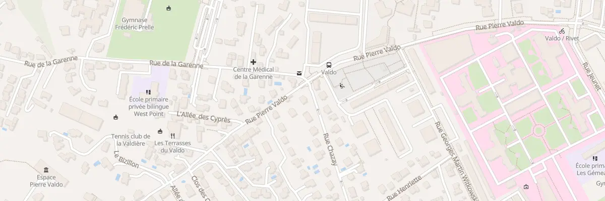 Plan du 49 Rue Chazay à Lyon 5e Arrondissement