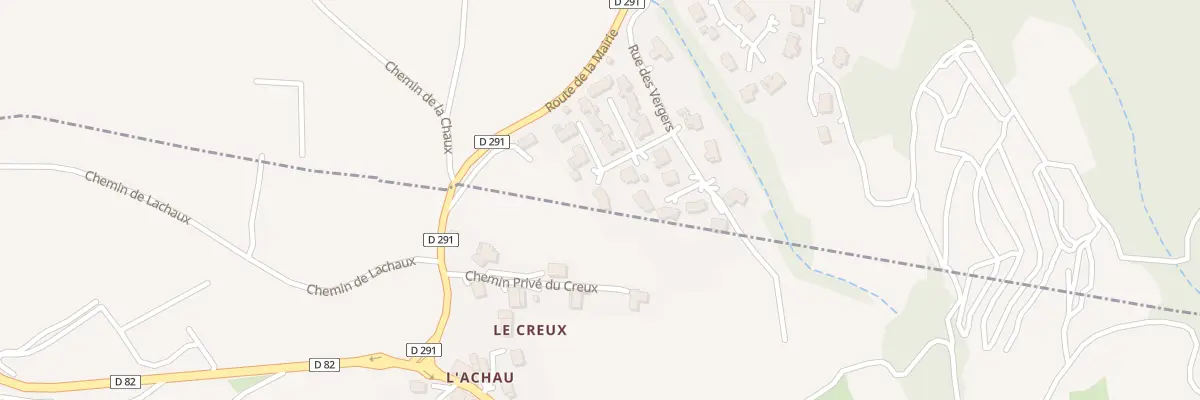 Plan du 14 Rue des Vergers à Saint-Désirat
