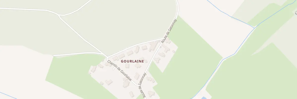 Plan du 9 Che de Gourlaine à Saint-Maurice-de-Satonnay