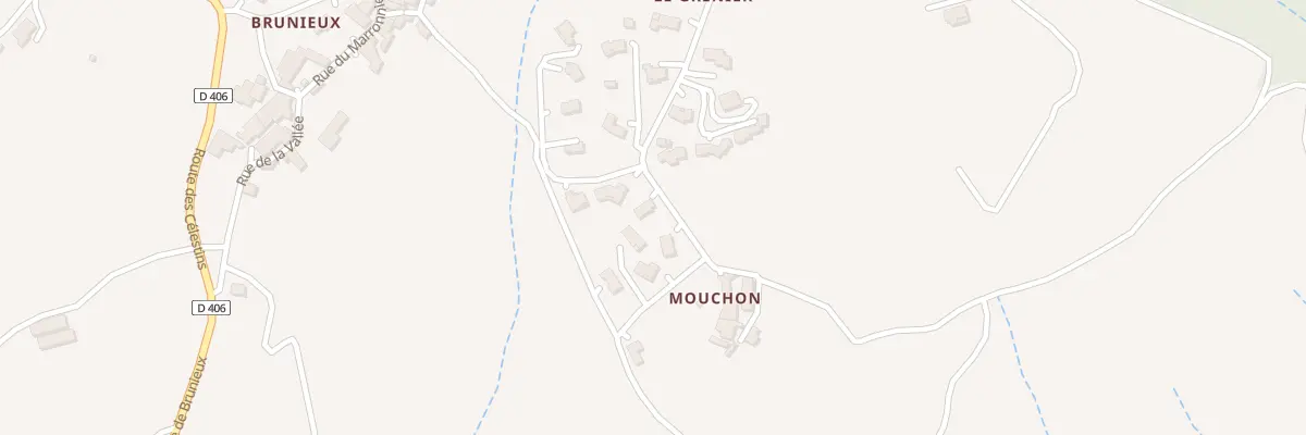 Plan du 246 Che de Mouchon à Saint-Désirat