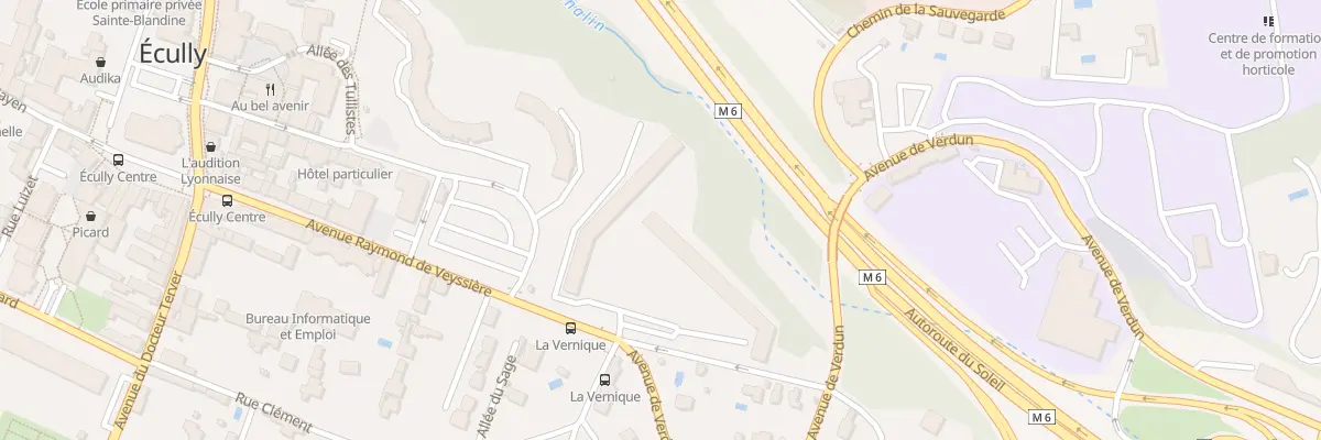 Plan du 2 Av Raymond de Veyssieres à Écully