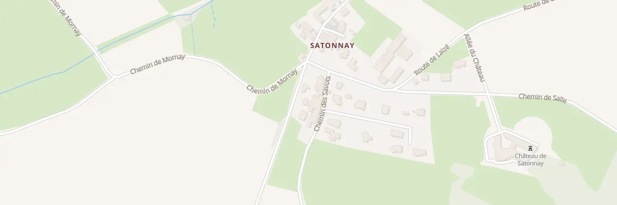 Plan du 55 Rte de Verchizeuil à Saint-Maurice-de-Satonnay