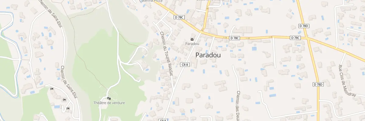 Plan du 5200 Rte de Belle Croix à Paradou