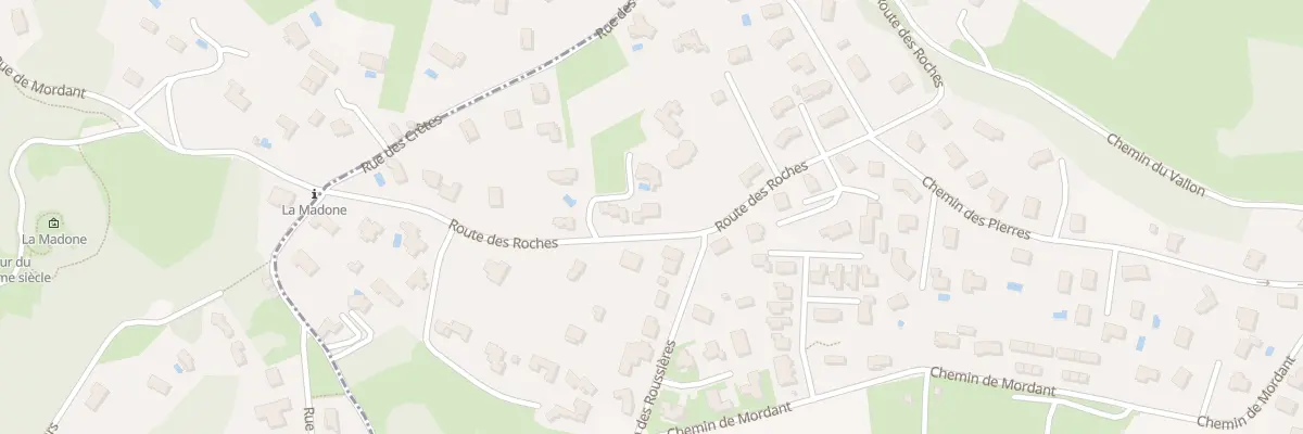 Plan du 392 Rte des Roches à Saint-Prim