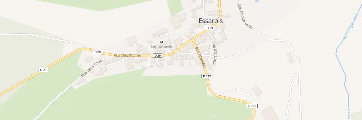Plan du 5059 Rue du Lavoir à Essarois