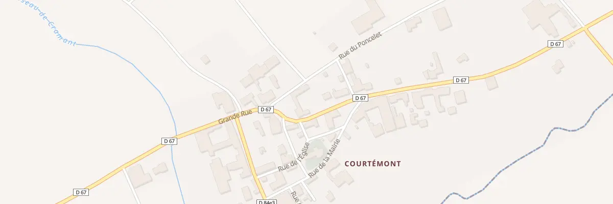 Plan du 5049 Le Village à Courtémont