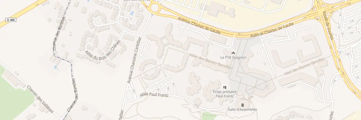 Plan du 9 All Champagnat à Saint-Genis-Laval