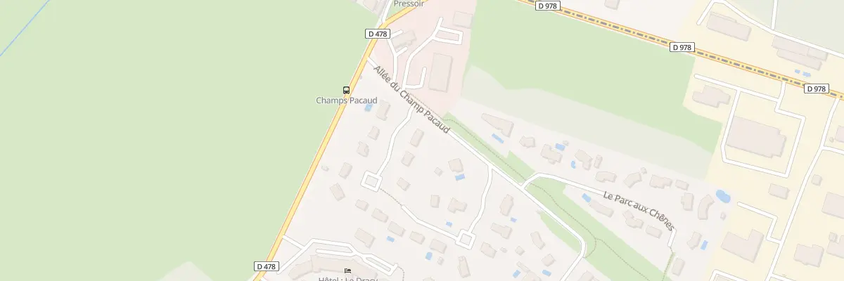 Plan du 1 Lot Le Champ Pacaud à Dracy-le-Fort