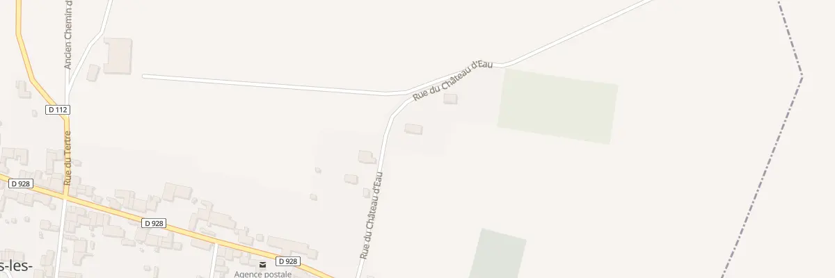 Plan du 6 Rue du Château-d’Eau à Voulaines-les-Templiers