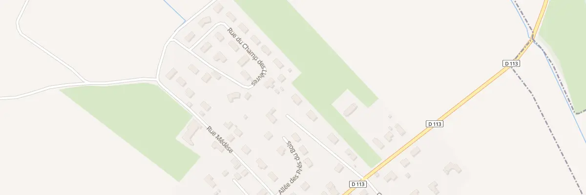 Plan du 9 Rue Anne Masson à Ébaty