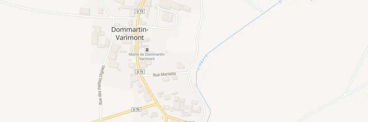 Plan du 5 Rue Mariette à Dommartin-Varimont