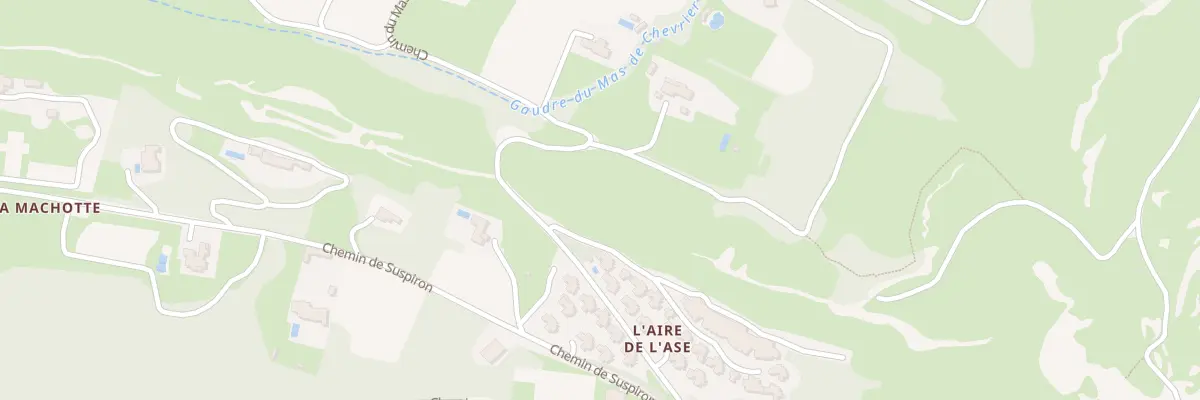 Plan du 12 Mas de Chevrier aux Baux-de-Provence