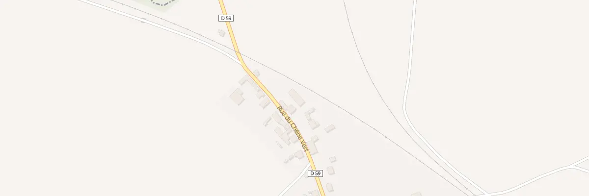 Plan du 13B Rue du Chene Vert à Scrupt