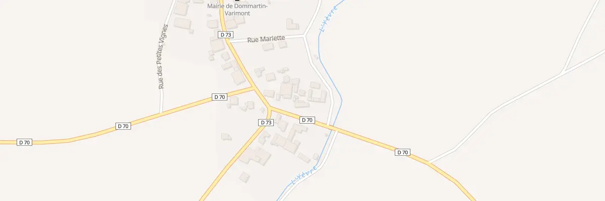 Plan du 3 Rue de l’Abreuvoir à Dommartin-Varimont