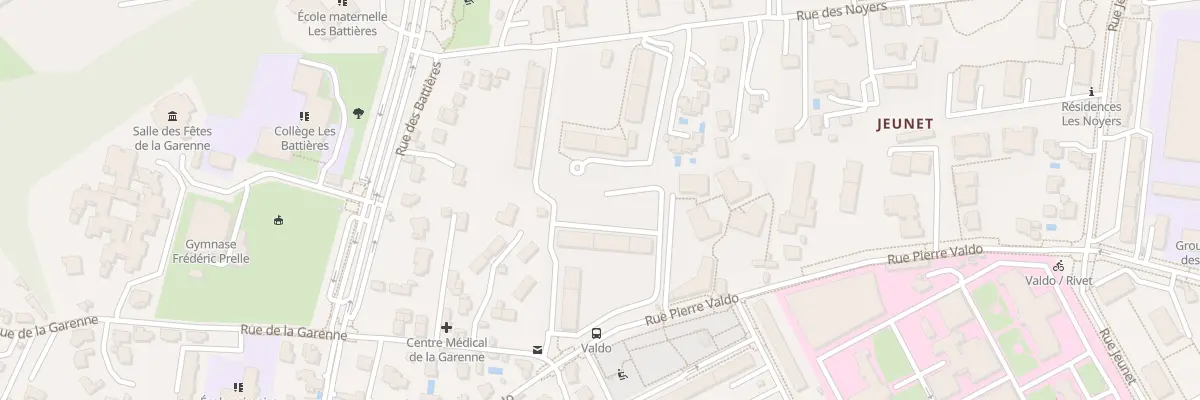 Plan du 112 Rue Pierre Valdo à Lyon 5e Arrondissement