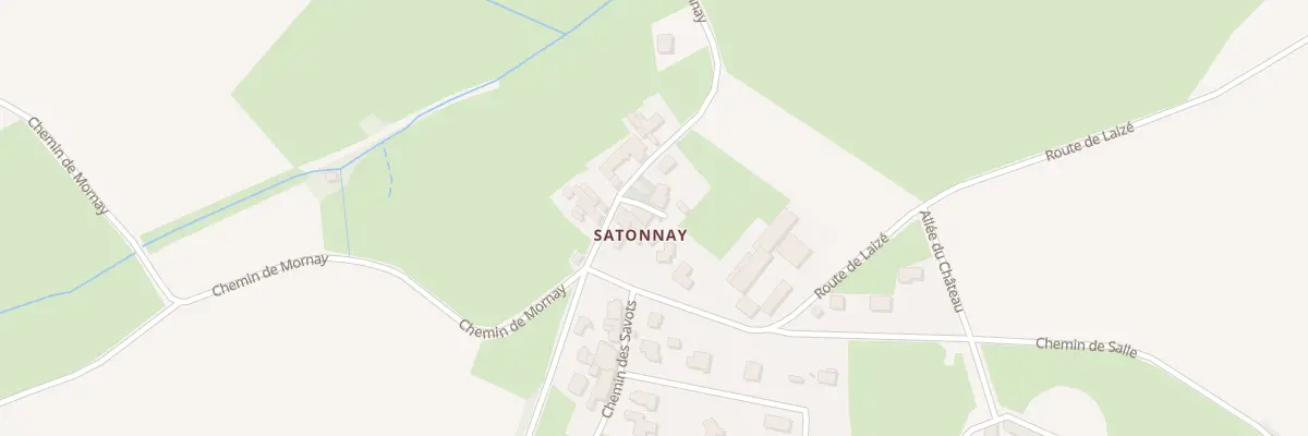 Plan du 56 Rte de Satonnay à Saint-Maurice-de-Satonnay