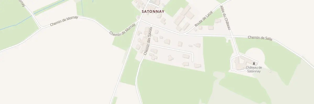 Plan du 87 Che des Savots à Saint-Maurice-de-Satonnay