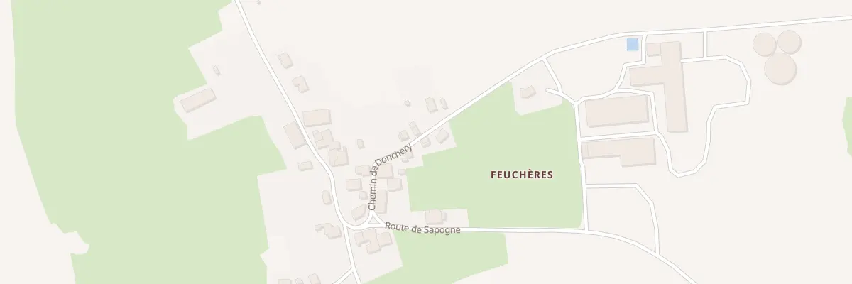 Plan du 5206 Feucheres à Sapogne-et-Feuchères