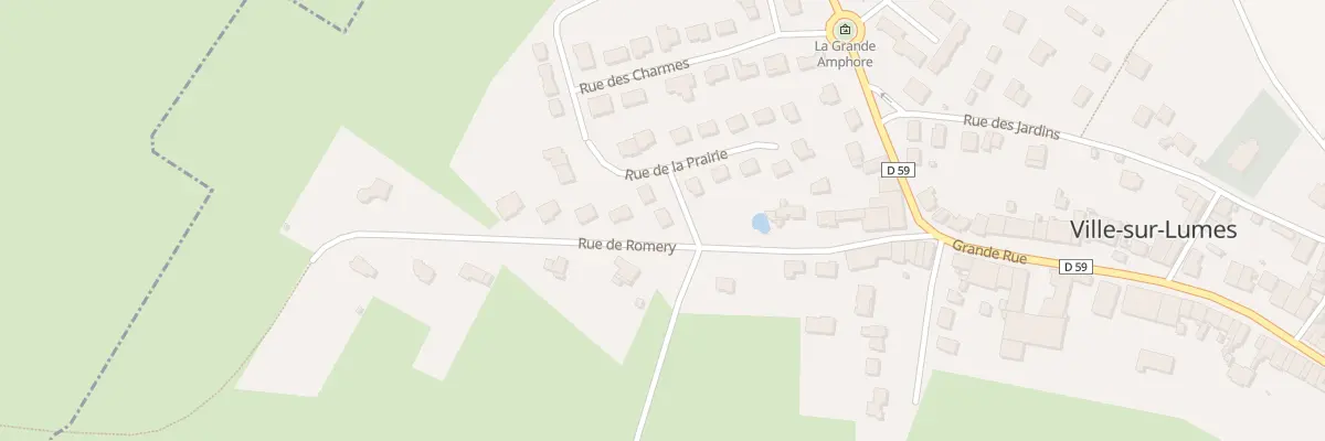 Plan du 13 Rue de la Prairie à Ville-sur-Lumes