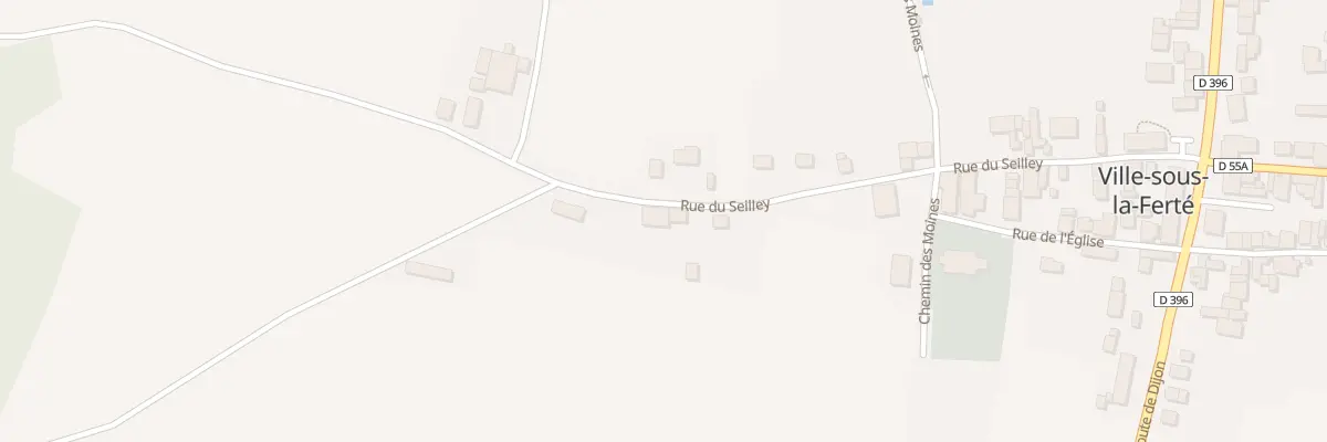 Plan du 23 Rue du Seilley à Ville-sous-la-Ferté