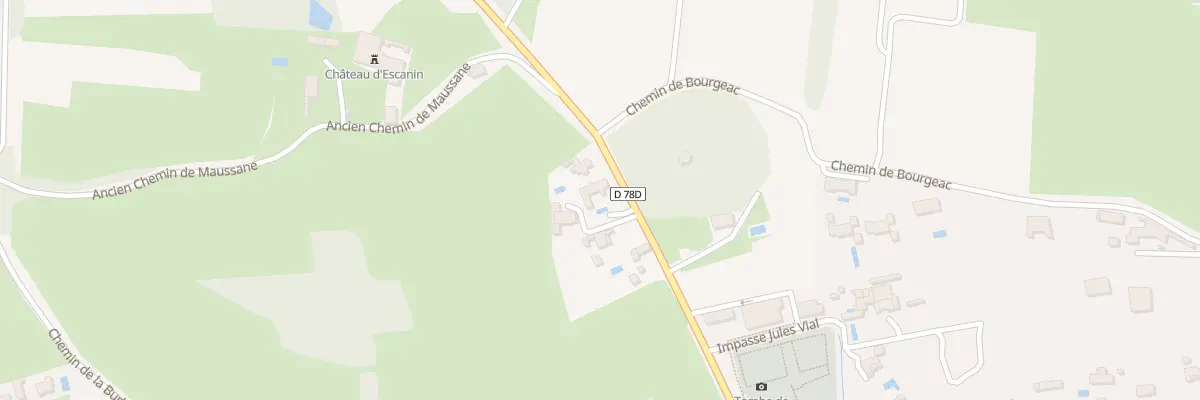 Plan du 5032 Rte de l’Arcoule à Paradou