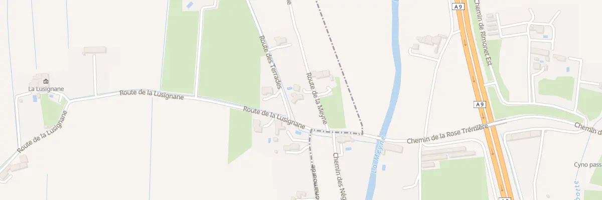 Plan du 5908 Les Mians à Caderousse