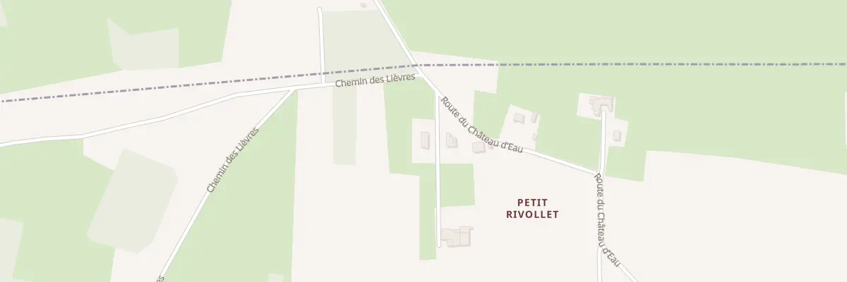 Plan du 5133 Petit Rivollet à Francheleins