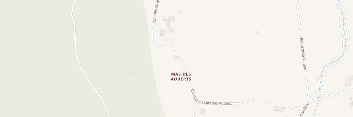 Plan du 5052A Mas des Auberts à Savasse
