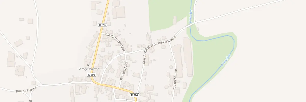 Plan du 8 Rue du Général de Beurnonville à Laferté-sur-Aube
