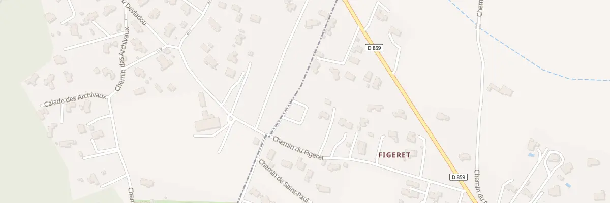 Plan du 6A All des Carriers à Saint-Restitut