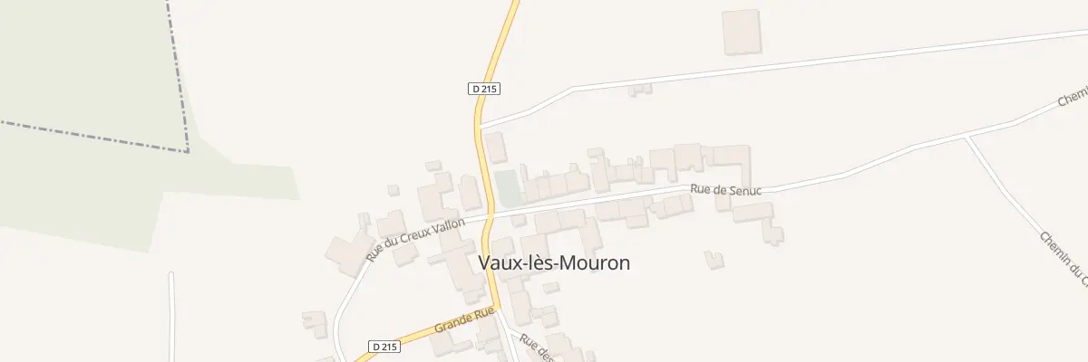 Plan du 3 Rue de Senuc à Vaux-lès-Mouron