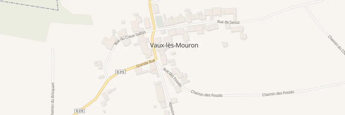 Plan du 1 Rte de Bouconville à Vaux-lès-Mouron