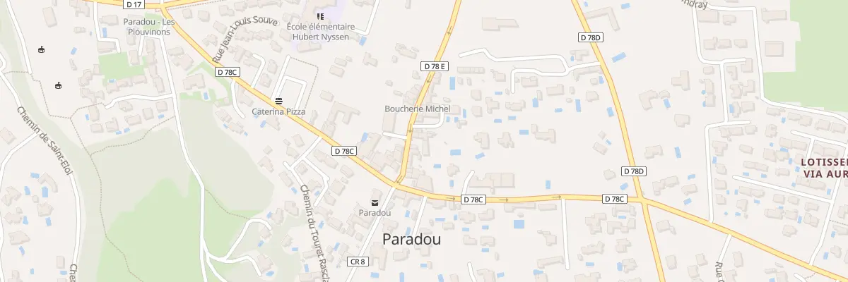 Plan du 5122 Av Jean Bessat à Paradou