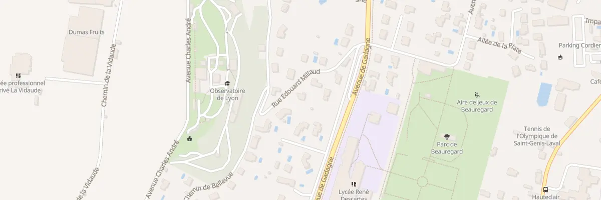 Plan du 17 Rue Edouard Millaud à Saint-Genis-Laval