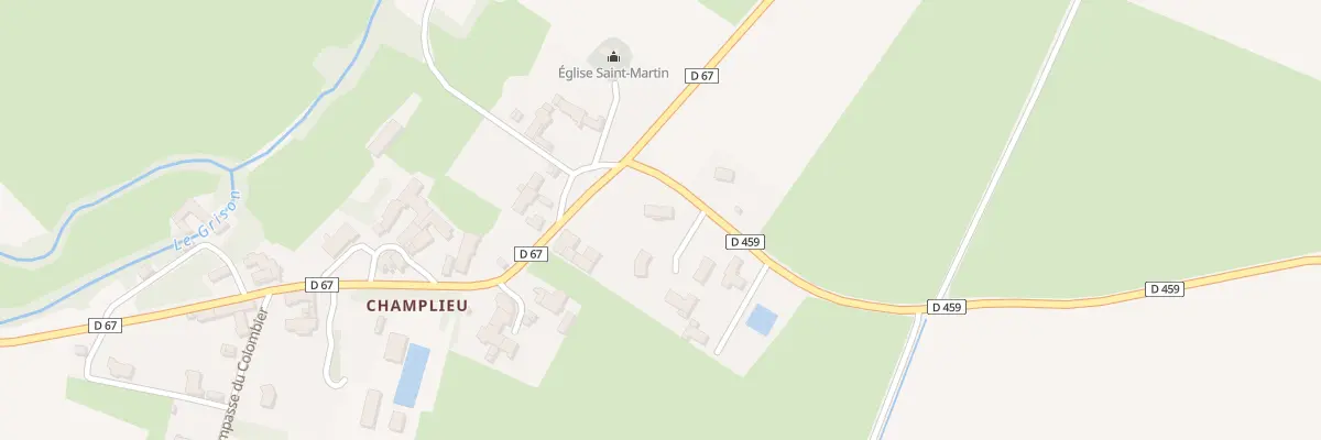 Plan du 4 Rte des Quatre Chemins à Étrigny