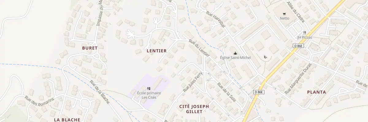 Plan du 5 Imp des Hirondelles à La Voulte-sur-Rhône