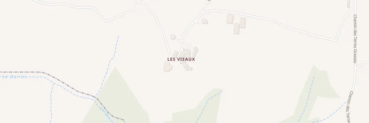 Plan du 698 Che de Viaux à Plats