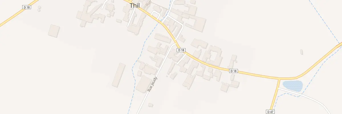 Plan du 2 Rue Jeudy à Thil