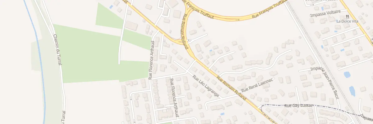 Plan du 40 Rue Romain Rolland à Saint-Maurice-l’Exil