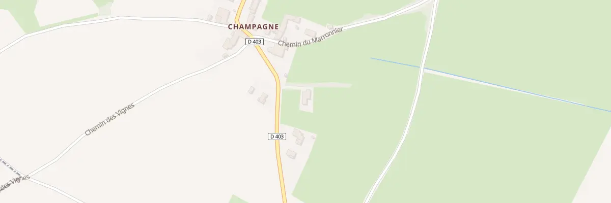 Plan du 392 Rte de Peronne à Saint-Maurice-de-Satonnay