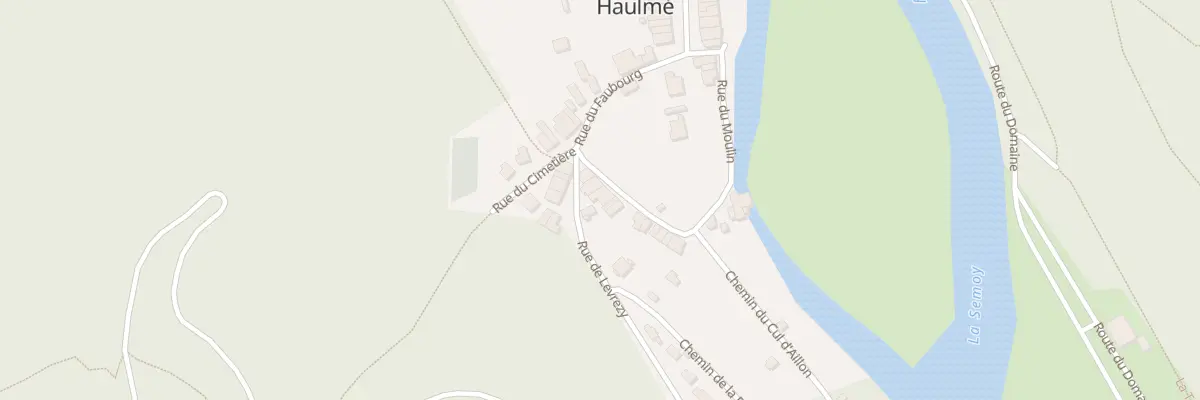 Plan du 6 Rue du Moulin à Haulmé