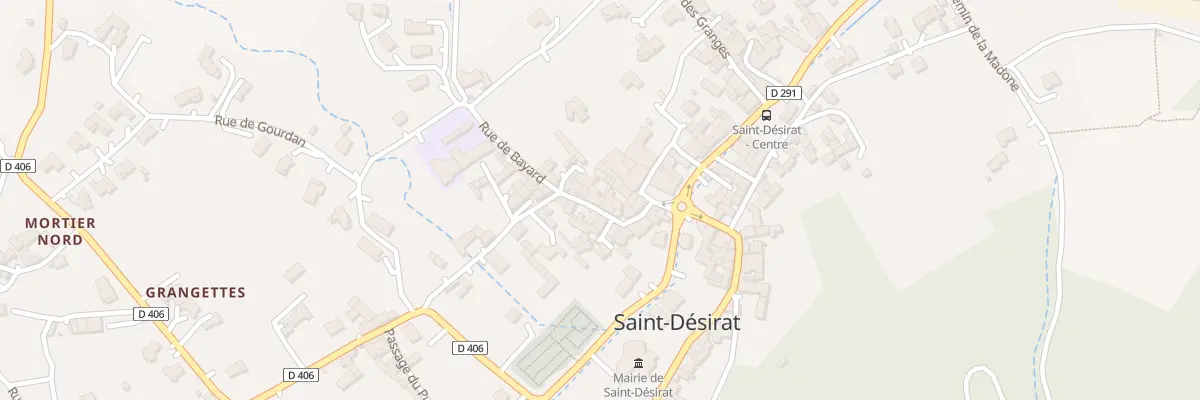 Plan du 64 Rue de la Poste à Saint-Désirat