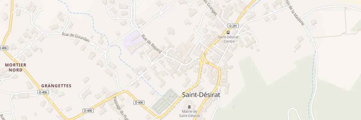 Plan du 46 Rue de la Poste à Saint-Désirat