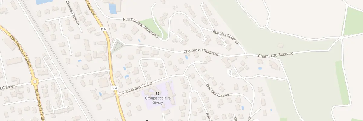 Plan du 2 Rue des Lauriers à Saint-Maurice-l’Exil