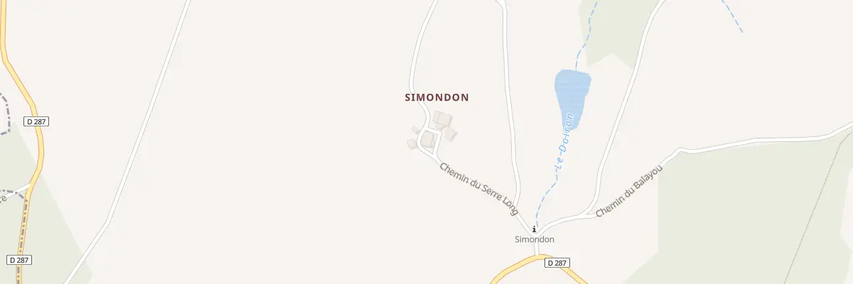Plan du 5135 Simondon à Saint-Romain-de-Lerps