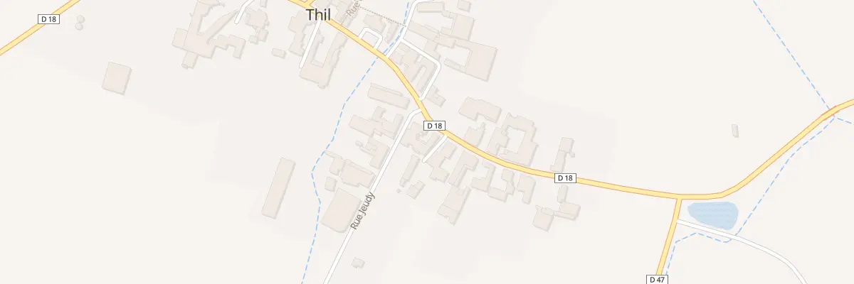 Plan du 15 Gr Grande Rue à Thil
