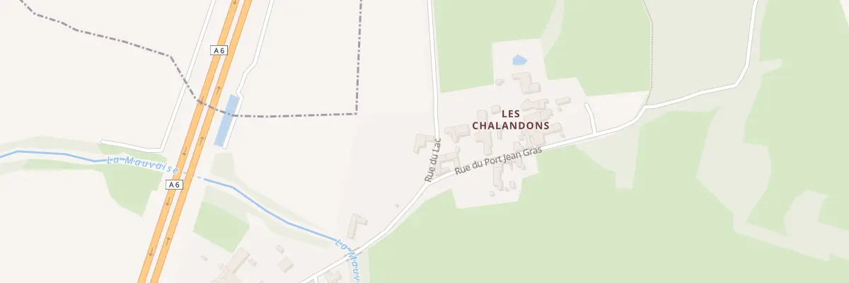 Plan du 1345 Rue du Lac à Saint-Symphorien-d’Ancelles