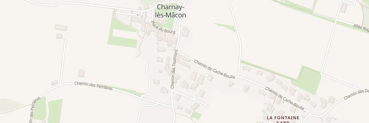 Plan du 59 Che des Tournons à Charnay-lès-Mâcon